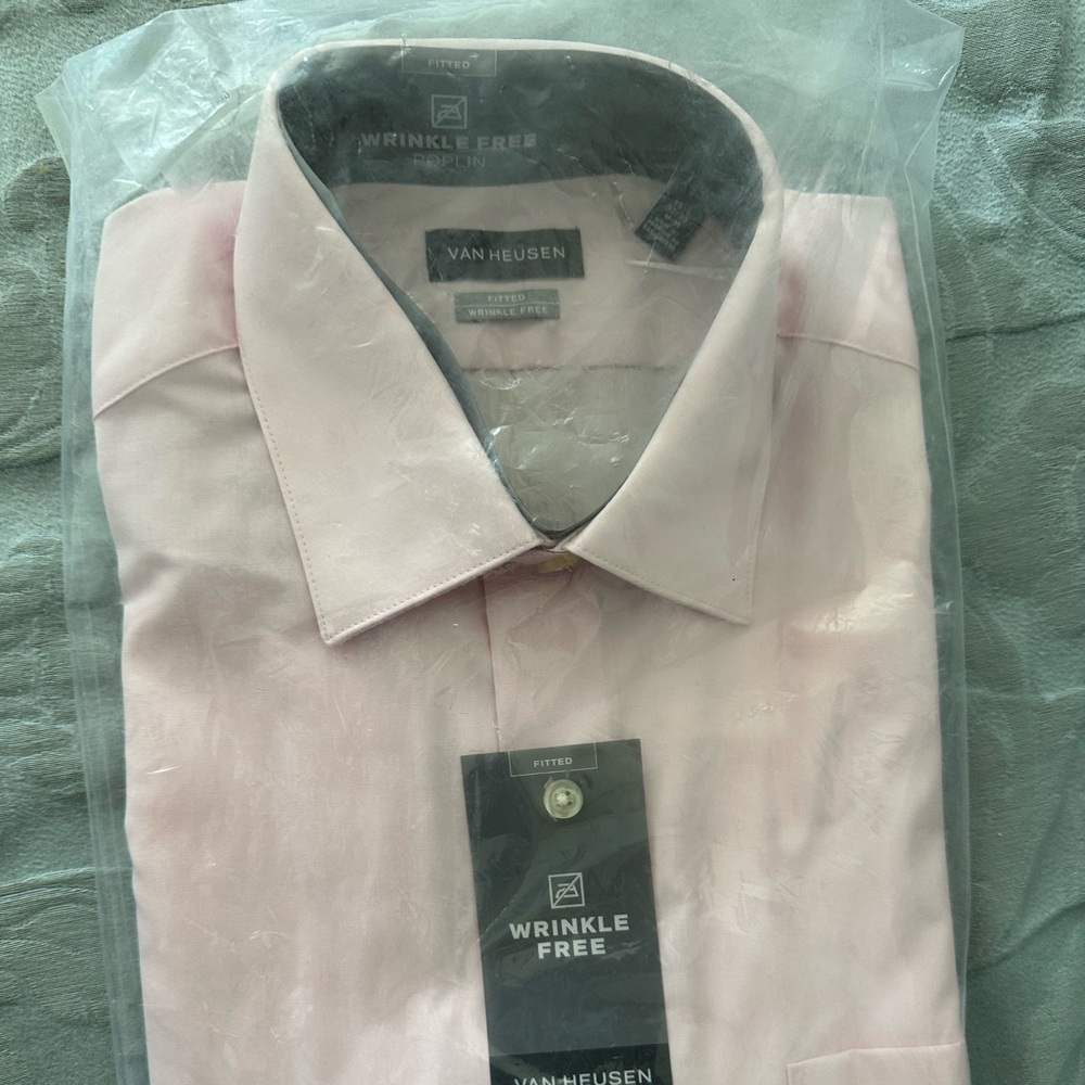 Van Heusen  pink dress shirt